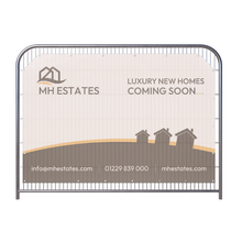 Load image into Gallery viewer, Custom Branded PVC Mesh Heras Fence Cover