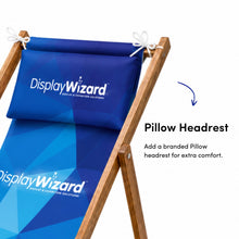 Load image into Gallery viewer, Premium Printed Deckchairs - Headrest