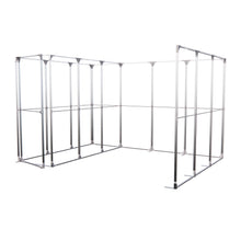Load image into Gallery viewer, QwikFRAME-SeamlessFabricModularStand-4x3U-ShapewithStorage-Frames