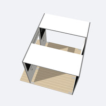 Load image into Gallery viewer, QwikFRAME - 3x3 Arched Entrance Top View