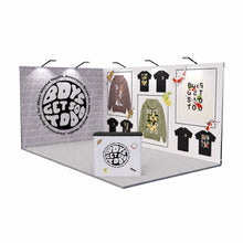 Load image into Gallery viewer, QwikFRAME - 5x3 L Shape Kit Stand with Lights and COunter