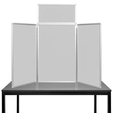 Load image into Gallery viewer, DisplayPro Aluminium - Senior Desktop Display Board - GreyFabric