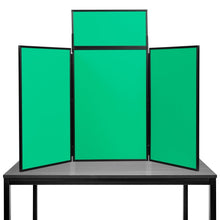 Load image into Gallery viewer, DisplayPro Senior Desktop Display Board - Black Frame - Green Fabric
