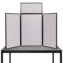 Load image into Gallery viewer, DisplayPro Senior Desktop Display Board - Black Frame - Grey Fabric