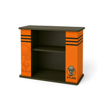 Load image into Gallery viewer, Atlas Rectangular Portable Exhibition Counter with Graphic Wrap - Rear