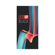Load image into Gallery viewer, Black LEDUP Illuminated Stand - 1000mm (w) x 2000mm (h)