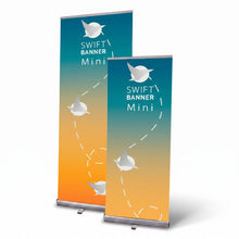Load image into Gallery viewer, Swift Mini Pull Up Banner Both widths