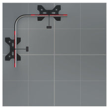 Load image into Gallery viewer, Twist2 3 Panel Banner Stand Kit Top View