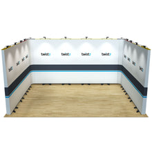Load image into Gallery viewer, Twist2 Modular Display Stands - U Shape - 5m x 4m with End Caps