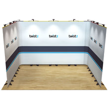Load image into Gallery viewer, Twist2 Modular Display Stands - U Shape - 4m x 3m