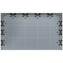 Load image into Gallery viewer, Twist2 Modular Display Stands - U Shape - 5m x 3m - Top View