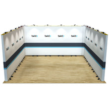 Load image into Gallery viewer, Twist2 Modular Display Stands - U Shape- 5m x 5m with End Caps