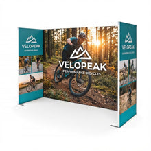 Load image into Gallery viewer, QwikFRAME - Shape Seamless Fabric Modular Stand - 3x1 U-Shape
