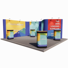 Load image into Gallery viewer, Linked Pop Up Stand - Kit 14 - 6m x 5m
