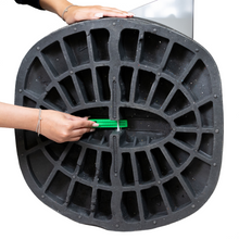 Load image into Gallery viewer, EnviroFlex Totem Pavement Sign fastening