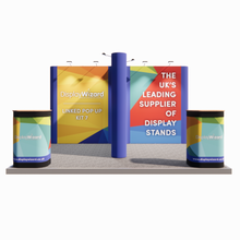 Load image into Gallery viewer, Linked Pop Up Stand - Kit 7 - 3m x 4m