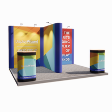 Load image into Gallery viewer, Linked Pop Up Stand - Kit 7 - 3m x 4m