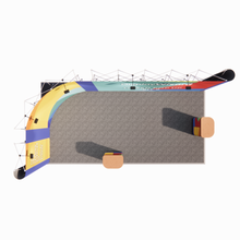 Load image into Gallery viewer, Linked Pop Up Stand - Kit 9 - L Shaped - 6m x 3m