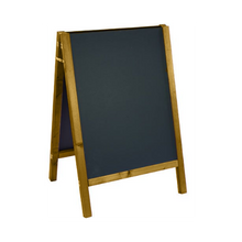 Load image into Gallery viewer, Straight Top Reversible A-Frame Chalkboard