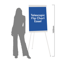 Load image into Gallery viewer, Telescopic Flip Chart Easel