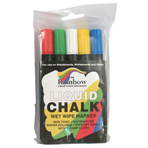 Chalk Pens Assorted (5 Pens) Display Wizard