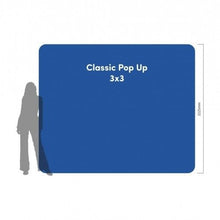 Load image into Gallery viewer, EventPro Double Sided Pop Up Display Stand - 3x3 - Straight