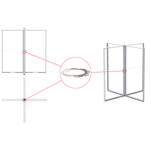 Load image into Gallery viewer, LEDUP - Metal Connector - Cross Example