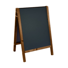 Load image into Gallery viewer, Straight Top Reversible A-Frame Chalkboard