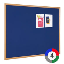 Load image into Gallery viewer, Adept Eco-Friendly Noticeboard - Blue