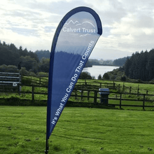 Load image into Gallery viewer, JetStream Promo Teardrop Flag - Large