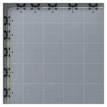 Load image into Gallery viewer, Twist2 Modular Display Stands - L Shape - 5m x 5m with End Caps - Top View