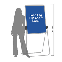 Load image into Gallery viewer, Loop Leg Flip Chart Easel