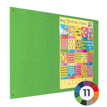 Load image into Gallery viewer, FireAdept Unframed Noticeboard - Apple Green