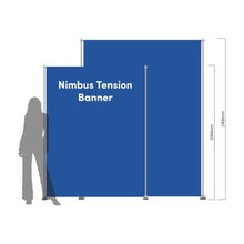 Load image into Gallery viewer, Nimbus Large Format Tension Banner