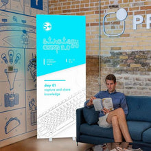 Load image into Gallery viewer, POPlight Backlit Banner Stand