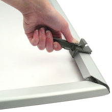 Load image into Gallery viewer, Extra Secure Silver Poster Snap Frame - 25mm