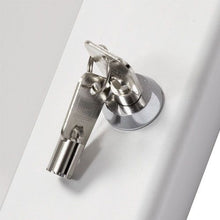 Load image into Gallery viewer, Standard Key Lock Poster Case - Silver