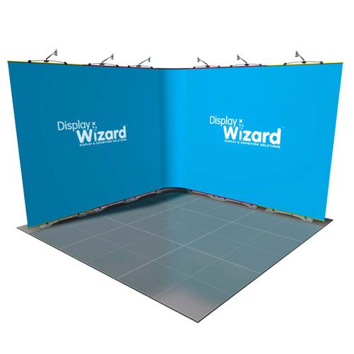 Twist Modular Display Stands 3m x 3m Kit 4 Display Wizard