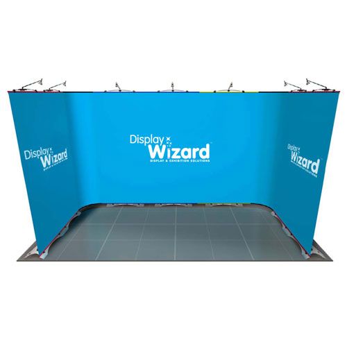 Twist Modular Display Stands 4m x 2m Kit 7 Display Wizard
