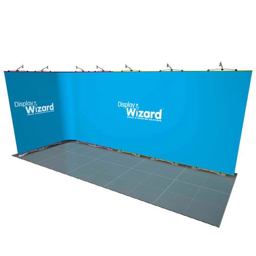 Twist Modular Display Stands 5m x 2m Kit 16 Display Wizard