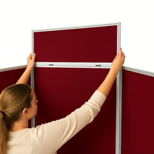 Load image into Gallery viewer, Wine Red Header Panel