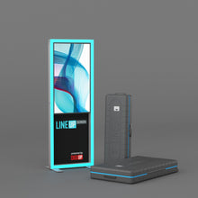 Load image into Gallery viewer, LINEUP Screen 200 – Freestanding RGB Digital Signage Display
