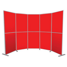 Load image into Gallery viewer, 10 Panel &amp; Pole Presentation Board Kit
