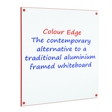 Load image into Gallery viewer, Adept Colour Edge Whiteboard - Red
