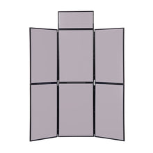 Load image into Gallery viewer, DisplayPro 6 Panel Display Board - Black Frame - Grey Fabric

