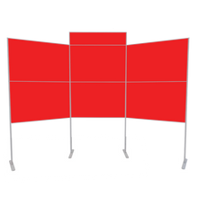 Load image into Gallery viewer, 6 Panel &amp; Pole Presentation Board Kit
