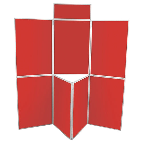 7 Panel Folding Portable Display Kit- Aluminium Framed