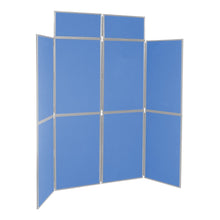 Load image into Gallery viewer, DisplayPro 8 Panel Display Board - Grey Frame - Blueberry Fabric
