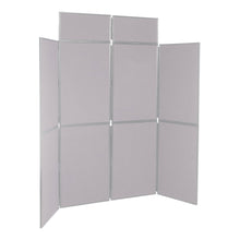 Load image into Gallery viewer, DisplayPro 8 Panel Display Board - Grey Frame - Grey Fabric
