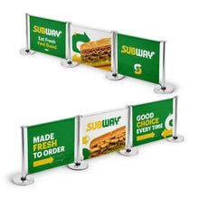 Load image into Gallery viewer, Budget Adfresco Café Banners - Kit 4
